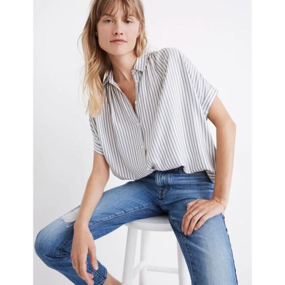 Madewell Central Shirt in Dalton Stripe